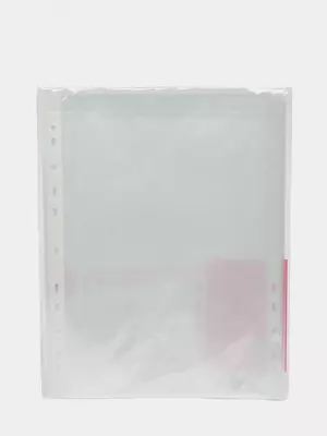 Qadoqlash teshikli fayllar 0,05 mm "Deli" A4, 20 dona (5716-modda)