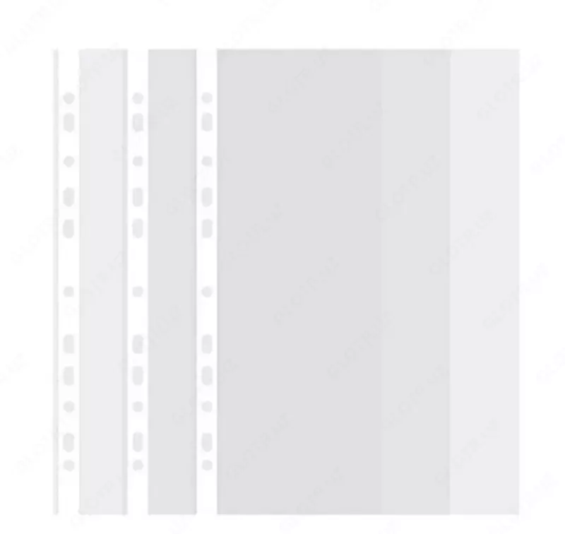 Упаковка перфофайлов 0,060 мм "Deli" А4, 100 шт (Арт.- 20202EF)