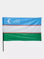 O‘zbekiston Respublikasining Ipak Davlat bayrog‘i 1 x 1