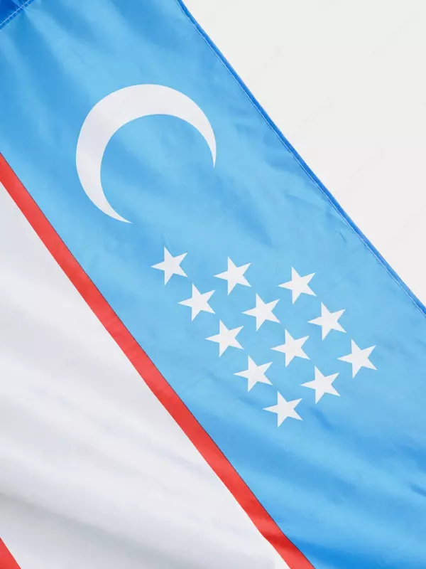 O‘zbekiston Respublikasining Ipak Davlat bayrog‘i 1 x 1,5 m