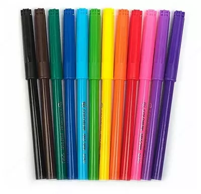 Markerlar Deli "ColoRun" 12 to