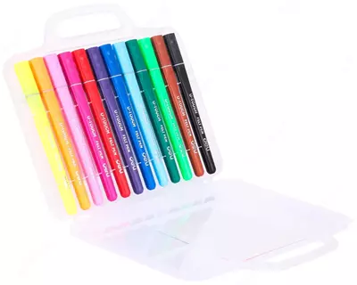 Markerlar Deli "U-touch" 12 kol. (m.- 10604-WC)