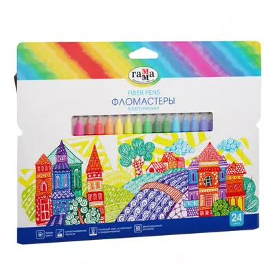 Kigiz qalamlar Gamma "Klassik" 24 tsv. (Art.- 180319_13) Italiya