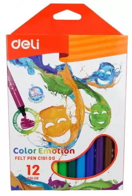 Markerlar Deli "Rangli his-tuyg