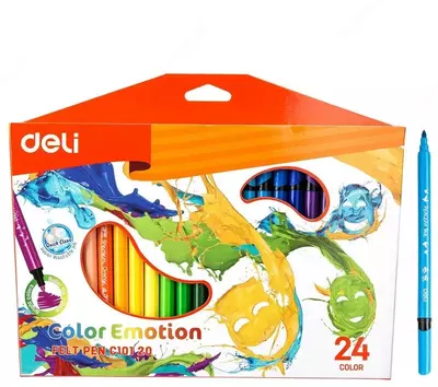 Markerlar Deli  Markerlar Deli "Rangli Emotion" 24 to