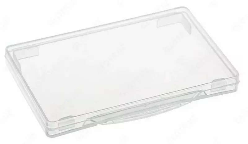 Plastik vizitka qutisi Stamm "Card Box", 69 x 100 x 10 mm (Art.-VT50) Shaffof