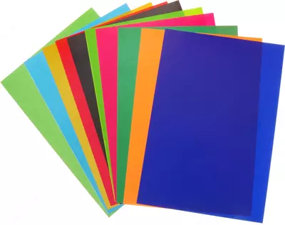 Цветная бумага 210 х 297 мм (Ассортимент)