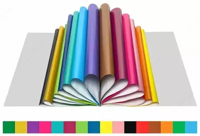 Цветная бумага A4 ArtSpace "Хамелеон" (8 л/8 цв) Арт. - Нб8-8м_28788