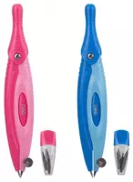 Chizish kompaslari "Deli Pioneer" plastik naychali qalam uchlari (Art.-20202-EG) Assortiment