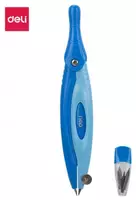 Chizish kompaslari "Deli Pioneer" plastik naychali qalam uchlari (Art.-20202-EG) Assortiment - 12 000 so'm