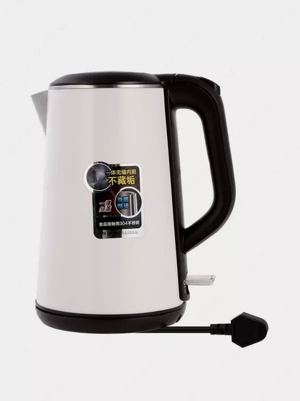 Электрический чайник " Deli" 1.6 л (Арт.- 85604) Белый/Черный