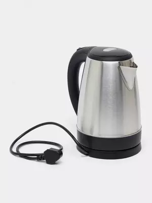 Электрический чайник " Deli" 1.8 л (Арт.- 764) Серебристый/Черный