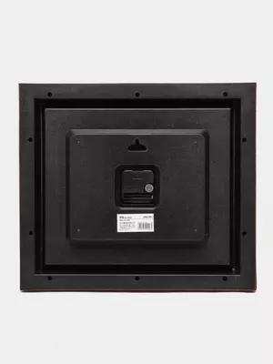 Dizayner devor soati "Deli" (Art. - 9008) Jigarrang