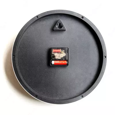 Dizayner devor soati "Deli" (Art. - 9005wt) Oq