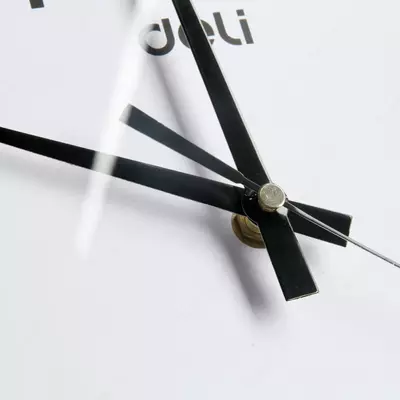 Dizayner devor soati "Deli" (Art. - 9005wt) Oq