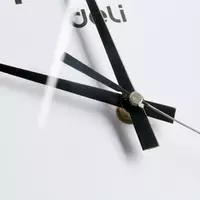 180 000 so'm Dizayner devor soati "Deli" (Art. - 9005wt) Oq