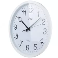 Dizayner devor soati "Deli" (Art. - 9006wt) Oq - 215 000 so'm