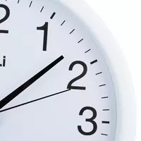 Dizayner devor soati "Deli" (Art. - 9006wt) Oq Chakana savdo