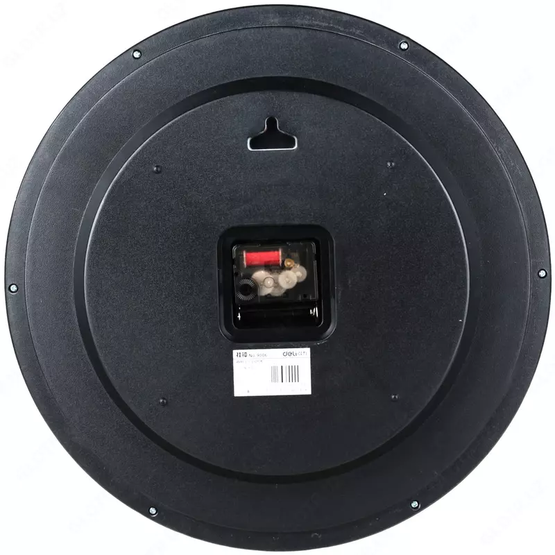 Dizayner devor soati "Deli" (Art. - 9006bk) Qora