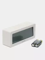 Elektron stol soati - budilnik "Deli Nusign" (Art. - 881-NS-wt) Oq - 210 000 so'm