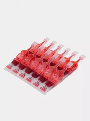 Doimiy marker Deli "WB 005" uchun siyoh 2,5 ml/12 dona. (Art. No - 45040-EU) Qizil