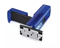 Штамп самонаборный Colop "Pocket Stamp 20" Set 19 русск. (Арт. - 109144) Синий/Индиго - 129 000 сум