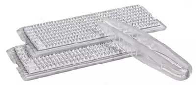 Штамп самонаборный Colop "Printer 55" Set19 A+B, 8 строк (Арт. - 101871) Синий/Синий