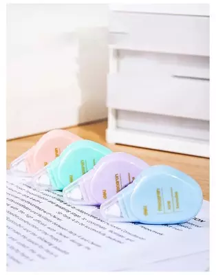 Корректирующая Штрих-лента Deli "Macaron" 5 м х 5 мм (Арт. - 21606-EH) Ассорти