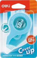 Корректирующая Штрих-лента Deli "Cover UP" 12 м х 5 мм (Арт. - 20201-EH) Ассорти - 10 300 сум