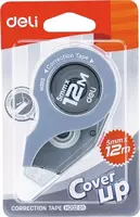 10 300 сум Корректирующая Штрих-лента Deli "Cover UP" 12 м х 5 мм (Арт. - 20201-EH) Ассорти