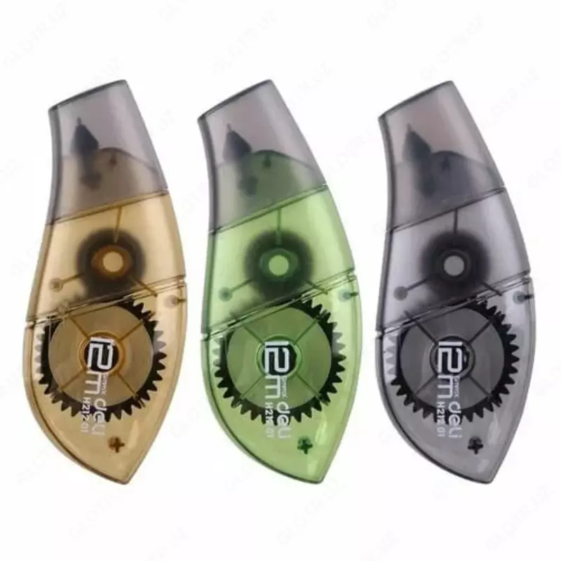 Корректирующая Штрих-лента Deli "Cover UP" 12 м х 5 мм (Арт. - 21201-EH) Ассорти