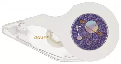 Корректирующая Штрих-лента "Deli" 12 м х 5 мм (Арт. - 71499) Ассорти