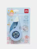 Корректирующая Штрих-лента "Deli" 12 м х 5 мм (Арт. - 71546) Ассорти - 9 500 сум