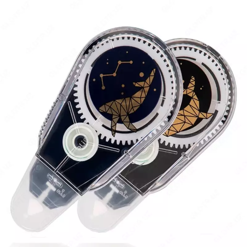 Корректирующая Штрих-лента Deli "Astral" 20 м х 5 мм (Арт. - 71503) Прозрачная/декор