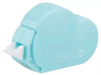 Tuzatuvchi lenta Deli "Cover UP" 5m x 5mm (kod - 20501-EH) Assortiment