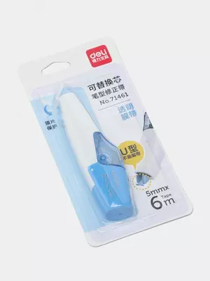 Корректирующая Штрих-лента "Deli" 6 м х 5 мм (Арт. - 71461) Ассорти