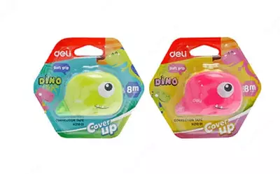 Корректирующая Штрих-лента Deli "Cover UP" 8 м х 5 мм (Арт. - 21001-EH) Ассорти