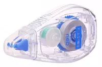 Корректирующая Штрих-лента Deli "Cover UP" 6 м х 5 мм (Арт. - 21801-EH) Прозрачная - 7 100 сум