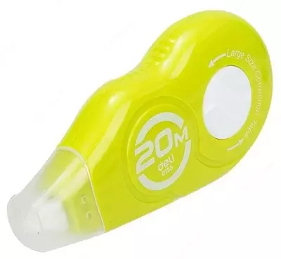 Корректирующая Штрих-лента Deli "Cover UP" 20 м х 5 мм (Арт. - 8135) Ассорти