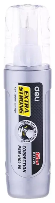 Корректирующая штрих-ручка Deli "Extra Strong" 12 мл. (Арт. - 10490-EH)