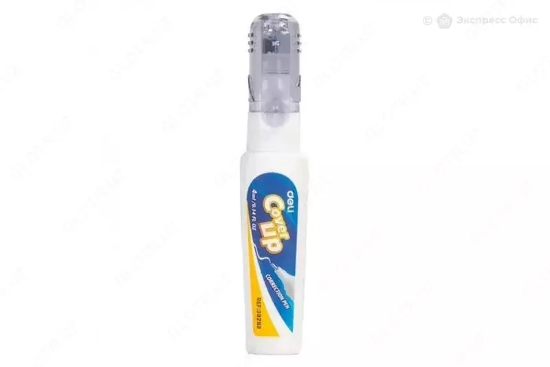 Корректирующая штрих-ручка Deli "Cover UP" 4 мл. (Арт. - 39293)