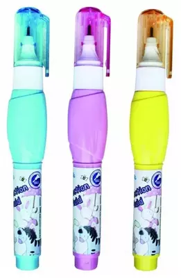 Корректирующая штрих-ручка "Deli" 7 мл. (Арт. - 39299) Ассорти