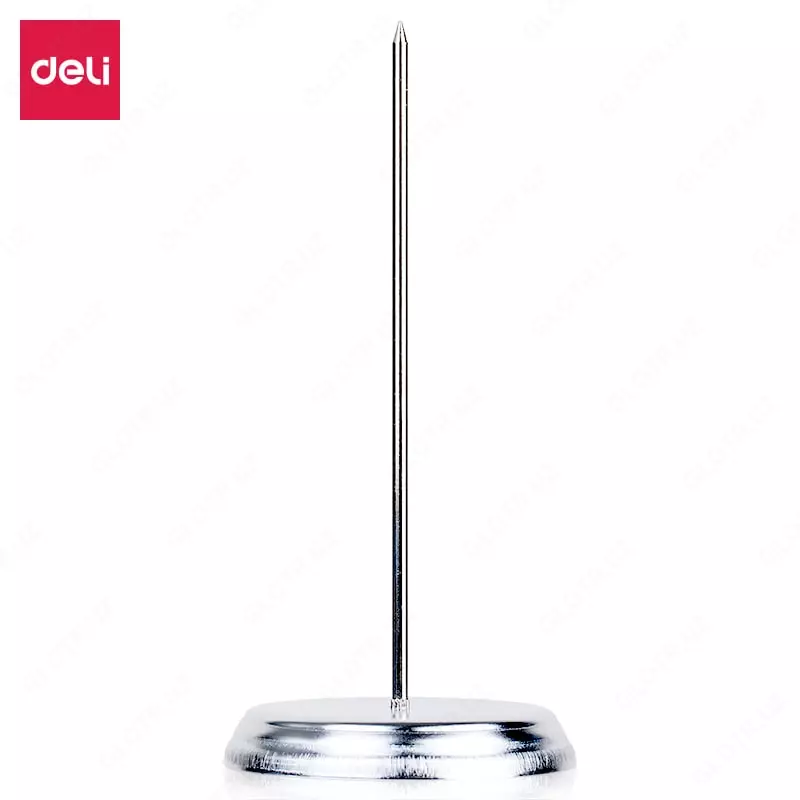 "Deli" cheklari uchun metall stend f. 7,6 x 1,2 x 14,2 sm (m. № - 0241)