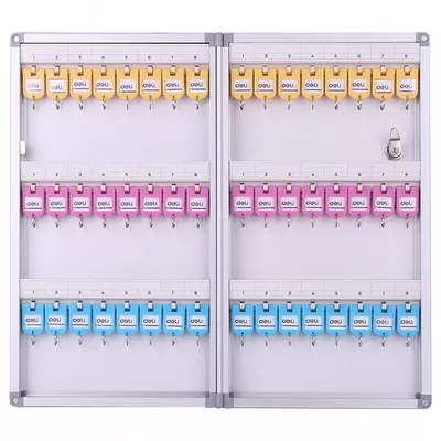 Universal kalit shkafi "Deli" 48 ta kalit (50801-modda) Kulrang