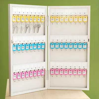 Universal kalit shkafi "Deli" 48 ta kalit (m.- 9323) Kulrang