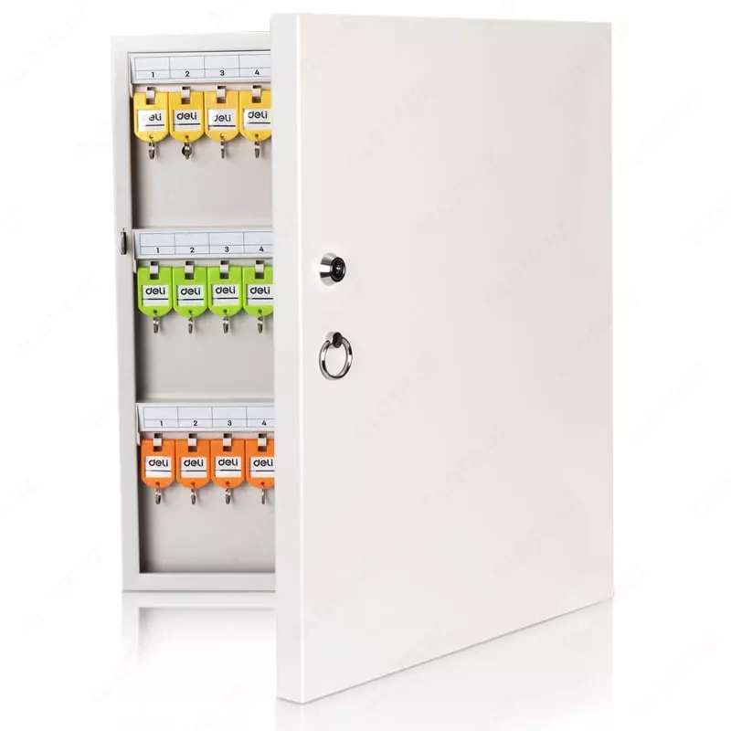 Universal kalit shkafi "Deli" 72 ta kalit (9324-modda) Kulrang