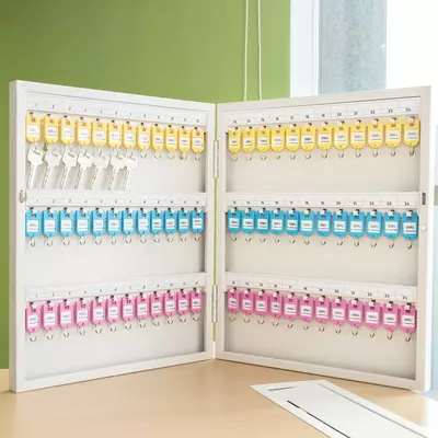 Universal kalit shkafi "Deli" 72 ta kalit (9324-modda) Kulrang