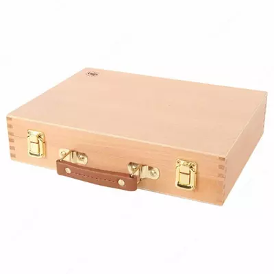 Art box Gamma "Moskva palitrasi" cho'tkalar va bo'yoqlar uchun bo'linmalar bilan (Art. - 211118_10)