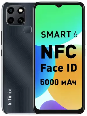 Смартфон "Infinix" Smart 6 X6511B, 2/32 GB (Арт. - 4895180775956) Полярный черный