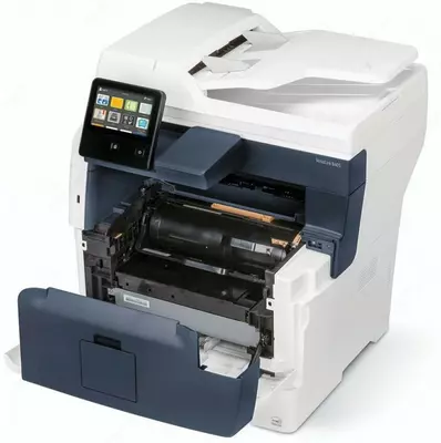 Лазерный МФУ 3 в 1 "Xerox" VersaLink B405, ч/б, А4 (Арт. - B405V_DN) Белый/синий